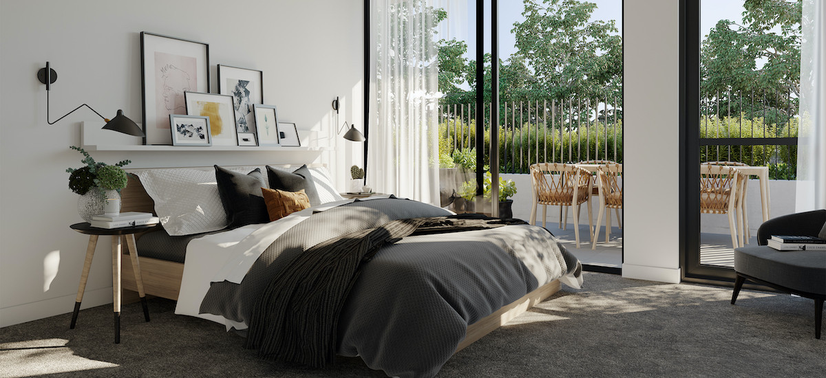 Kew Schofields bedroom