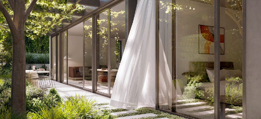 Hurstmon courtyard