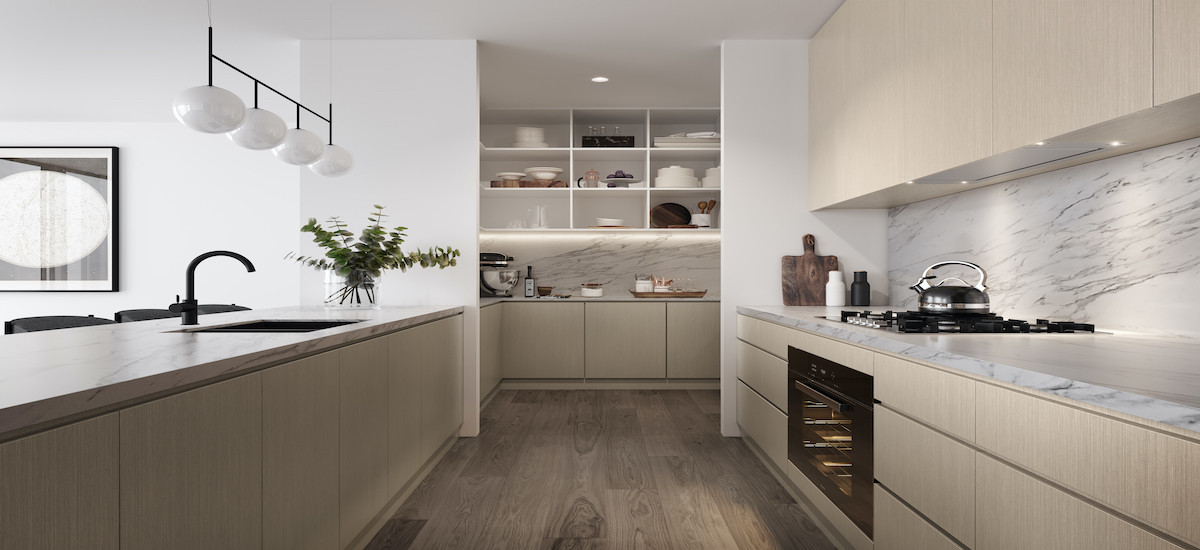 Ivanhoe Gardens kitchen