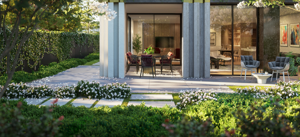 The Grounds of Kew courtyard
